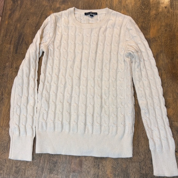 GAP Sweaters - Gap Cream Cable Knit Sweater | Size Small | Classic Cozy